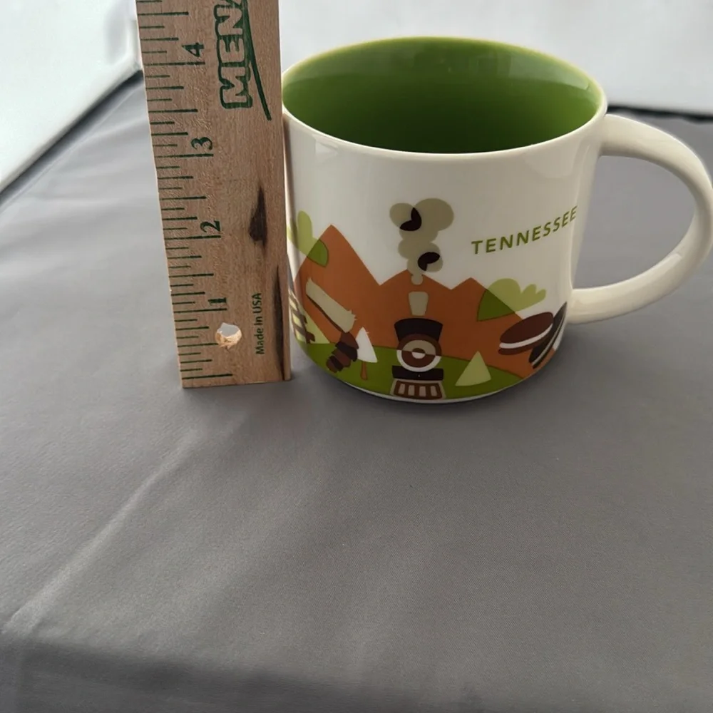 Tennessee Souvenir Mug‎ with Green Interior